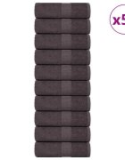 vidaXL Кърпи за гости FROGN 50 бр. Антрацит 30x50 см 360 г/м²