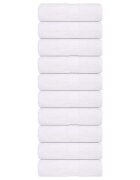 vidaXL Кърпи за пране FROGN 10 бр. Бели 30x30 см 360 г/м²