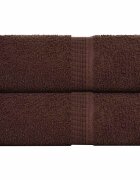 vidaXL Кърпи за пране FROGN 2 бр. Кафяви 30x30 см 360 г/м²