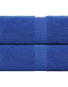vidaXL Кърпи за пране FROGN 2 бр. сини 30x30 см 360 г/м²