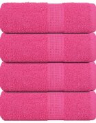 vidaXL Кърпи за пране FROGN 4 бр. Розови 30x30 см 360 г/м²