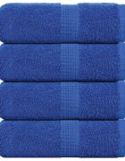 vidaXL Кърпи за пране FROGN 4 бр. сини 30x30 см 360 г/м²