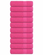 vidaXL Кърпи за ръце FROGN 10 бр. Розови 50x100 см 360 г/м²