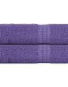 vidaXL Кърпи за ръце FROGN 2 бр. лилави 50x100 см 360 г/м²