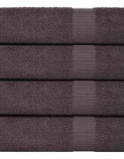 vidaXL Кърпи за ръце FROGN 4 бр. Антрацит 50x100 см 360 г/м²