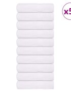 vidaXL Кърпи за ръце FROGN 50 бр. Бели 50x100 см 360 г/м²