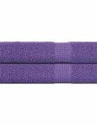 vidaXL Кърпи за сауна FROGN 2 бр. лилави 80x200 см 360 г/м²