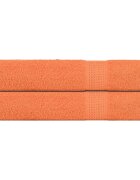 vidaXL Кърпи за сауна FROGN 2 бр. оранжеви 80x200 см 360 г/м²