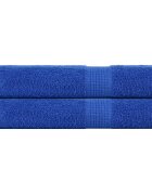vidaXL Кърпи за сауна FROGN 2 бр. сини 80x200 см 360 г/м²