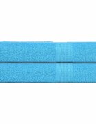 vidaXL Кърпи за сауна FROGN 2 бр. Тюркоазени 80x200 см 360 г/м²
