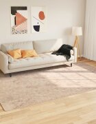 vidaXL Каса за килим MARSA Бежово 190 x 300 см Полиестер и PVC