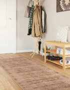 vidaXL Каса за килим MARSA Бяло 100 x 300 cm Полиестер и PVC
