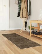 vidaXL Каса за килим MARSA Леснозелен 50 x 150 cm Полиестер и PVC
