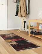 vidaXL Каса за килим MARSA Многоцветен 50 x 100 cm Полиестер и PVC