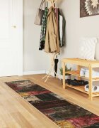 vidaXL Каса за килим MARSA Многоцветен 50 x 350 см Полиестер и PVC