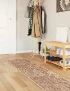 vidaXL Каса за килим MARSA Жълто 50 x 450 см Полиестер и PVC