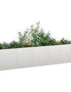 vidaXL Кашпа 200x40x40 см неръждаема стомана