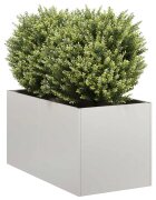 vidaXL Кашпа 40x80x40 см неръждаема стомана