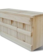 vidaXL Къщичка за гнездене на врабчета 44 x 155 x 215 см