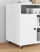 vidaXL Кастър 12 бр. Сребрист 441 х 441 х 195 мм Найлон