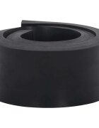 vidaXL Каучуков кант за снегорин черен 120x8x2 cm
