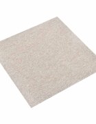 vidaXL Килим 20 бр. Светло бежово 50 x 50 cm 100% Полипропилен