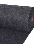 vidaXL Килим Антрацит 12 x 15 m Полиестер