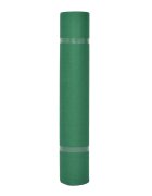 vidaXL Килим Едноцветен Зелено 1 x 12 m Текстил