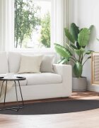vidaXL Килим HUARTE Антрацит 100 x 200 cm Полиестер