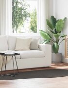vidaXL Килим HUARTE Антрацит 100 x 200 cm Полиестер