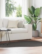 vidaXL Килим HUARTE Антрацит 120 x 170 cm Полиестер