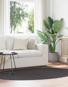 vidaXL Килим HUARTE Антрацит 140 x 200 cm 100% полиестер