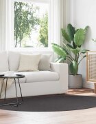 vidaXL Килим HUARTE Антрацит 140 x 200 cm Полиестер