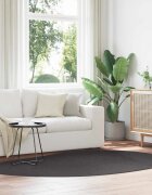 vidaXL Килим HUARTE Антрацит 160 x 230 cm Полиестер