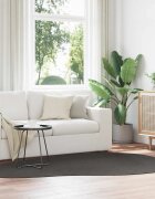 vidaXL Килим HUARTE Антрацит 160 x 230 cm Полиестер