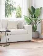 vidaXL Килим HUARTE Бежово 120 x 170 cm Полиестер