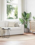 vidaXL Килим HUARTE Бежово 160 x 230 cm 100% полиестер