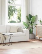 vidaXL Килим HUARTE Бежово 160 x 230 cm Полиестер