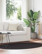 vidaXL Килим HUARTE Черно 100 x 200 cm 100% полиестер