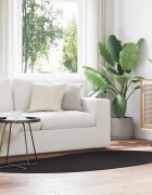 vidaXL Килим HUARTE Черно 100 x 200 cm Полиестер