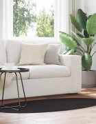 vidaXL Килим HUARTE Черно 80 x 150 cm 100% полиестер