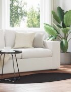 vidaXL Килим HUARTE Черно 80 x 150 cm Полиестер
