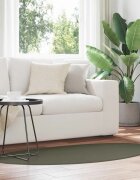 vidaXL Килим HUARTE Горско зелено 80 x 150 cm Полиестер