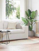 vidaXL Килим HUARTE Кремаво 100 x 200 cm Полиестер