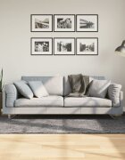 vidaXL Килим HUARTE с къс косъм мек и миещ се антрацит 120x170 см