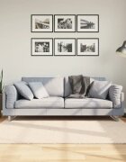 vidaXL Килим HUARTE с къс косъм мек и миещ се бежов 160x160 см