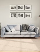 vidaXL Килим HUARTE с къс косъм мек и миещ се бежов 200x200 см