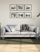 vidaXL Килим HUARTE с къс косъм мек и миещ се горско зелен 120x170см