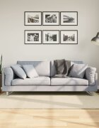 vidaXL Килим HUARTE с къс косъм мек и миещ се кремав 120x170 см