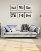 vidaXL Килим HUARTE с къс косъм мек и миещ се кремав 140x200 см